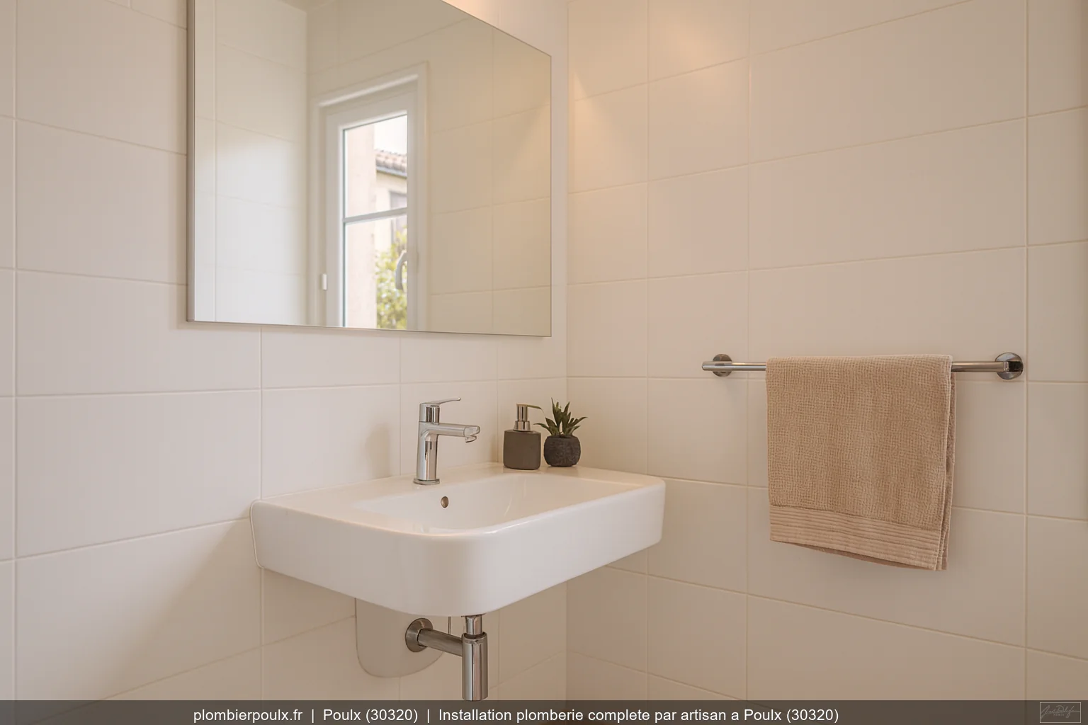 Installation plomberie complete par artisan a Poulx (30320)
